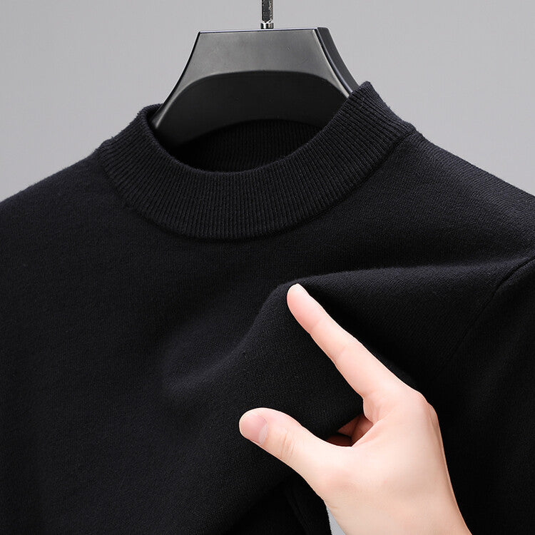 Sian | Maglione in cashmere con orlo a coste