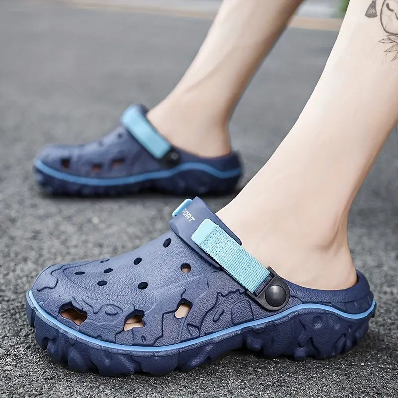 Helene | Clogs Comodi, Antiscivolo, con Suola Morbida e Colore Unito