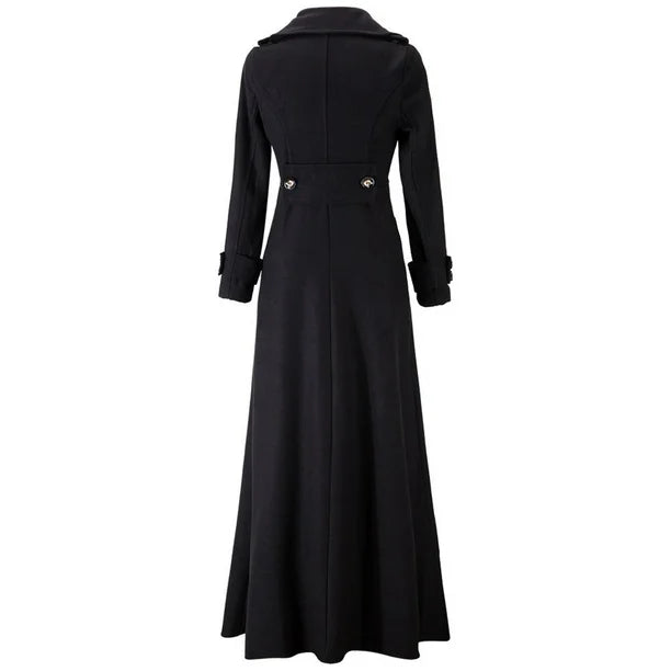 Cappotto invernale per donne | Trench coat lungo | Elegante e riscaldante | Antivento