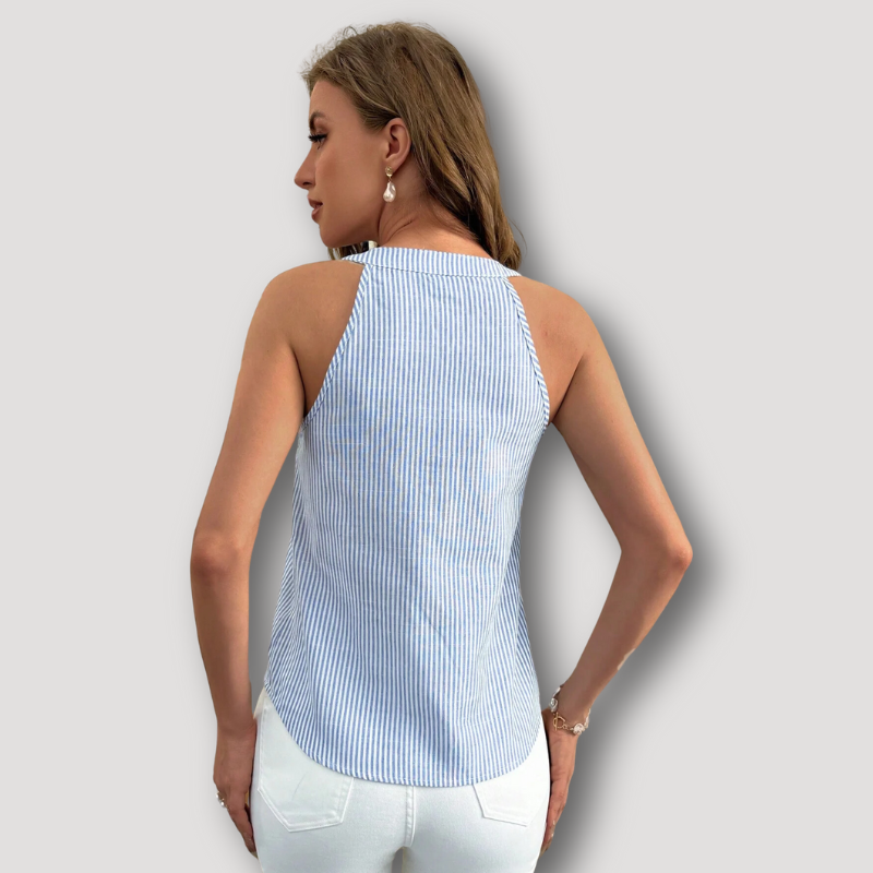 Vivace | Top estivo senza maniche con scollo a V per donne