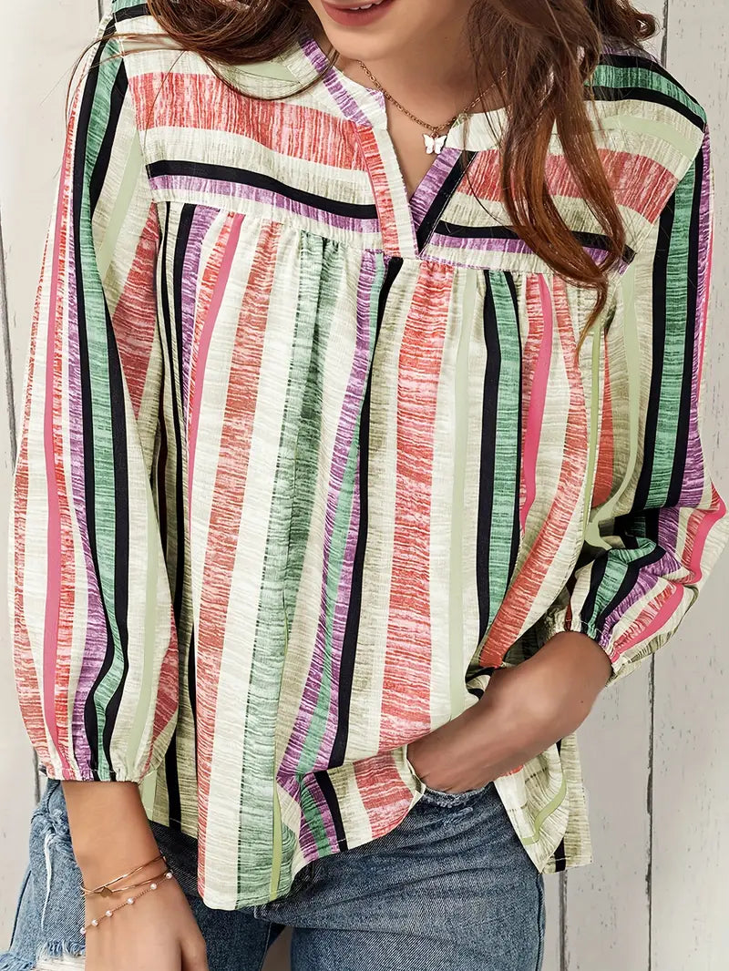 Rianne - Perfezione a righe – la tua blusa estiva ideale
