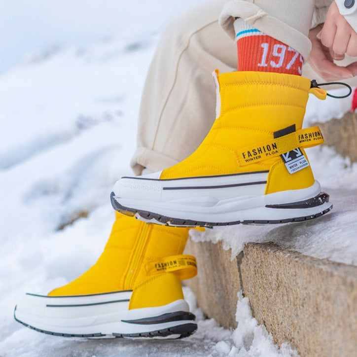 Win | Stivali invernali ortopedici multicolore per uomini Groovywish