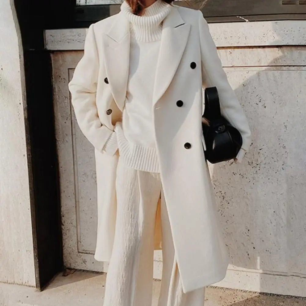 Lysithe | Elegante cappotto in lana per donna