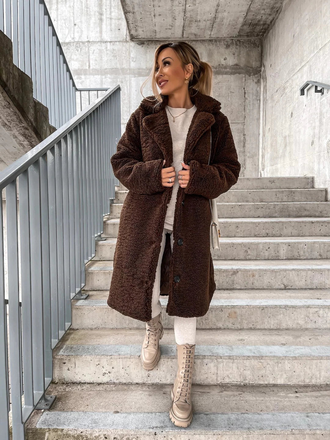 Corah | Cappotto invernale in lana fine