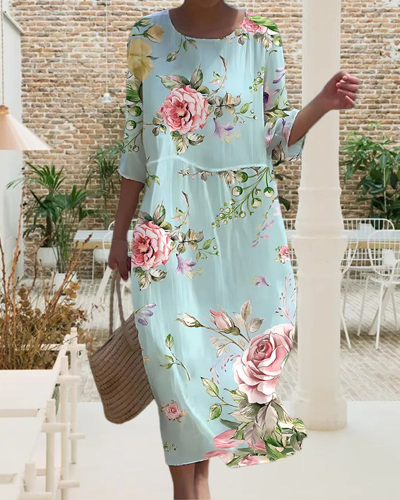 Winslow | Elegante vestito floreale per donne