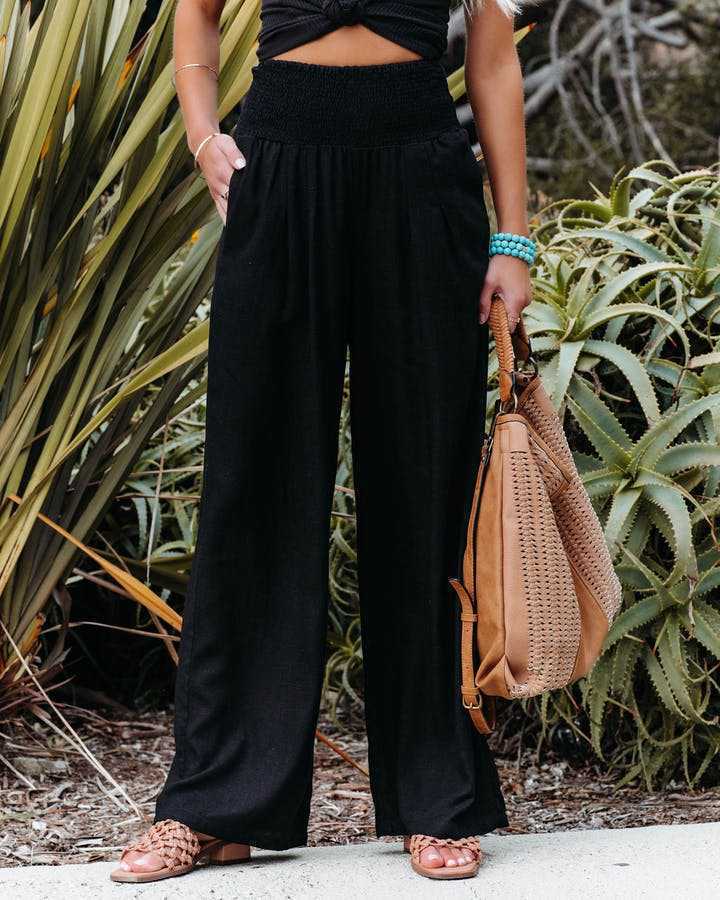 Valoria | Pantaloni casual con gamba larga