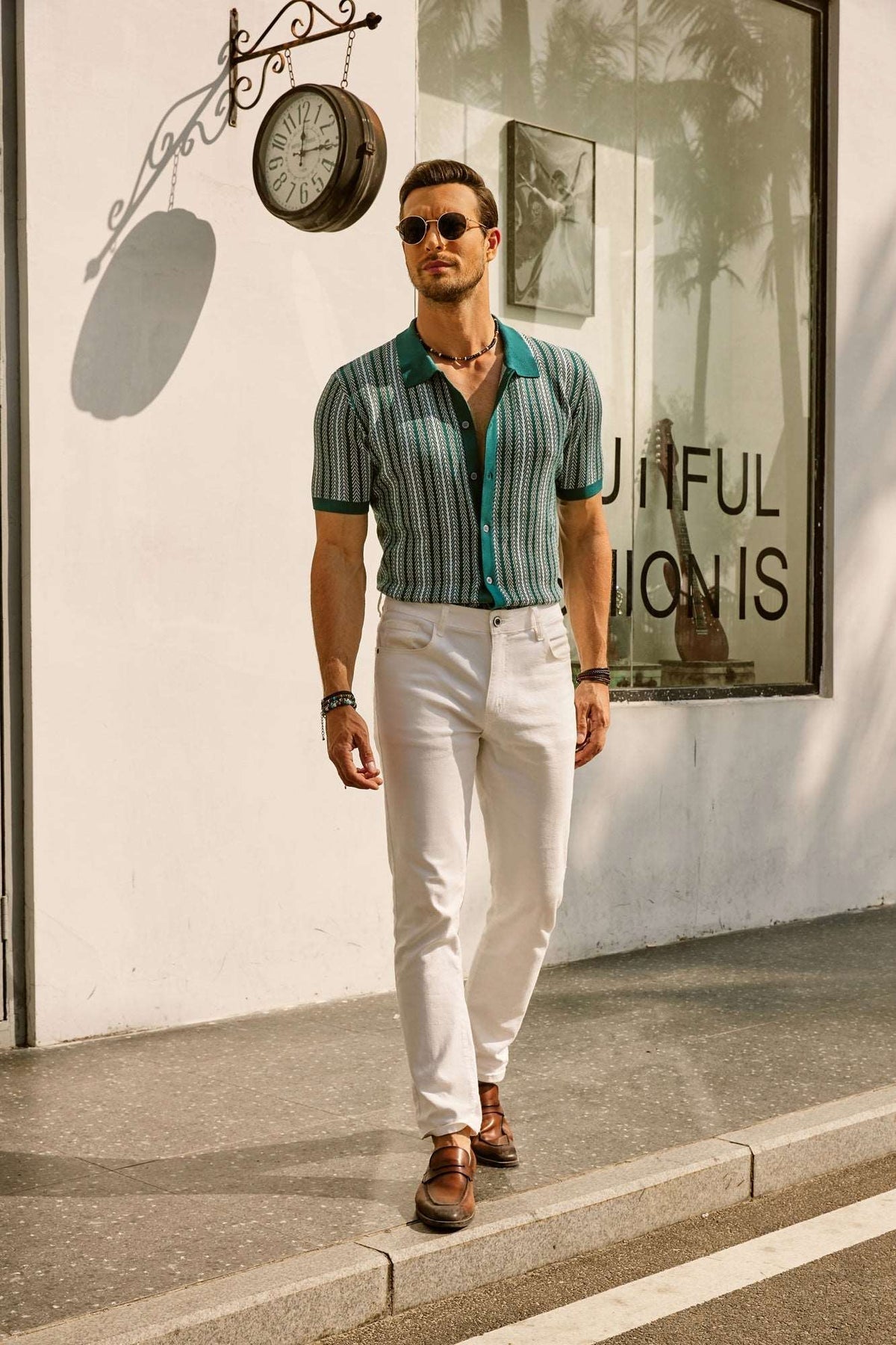 Erwin | Camicia a righe vintage anni '70