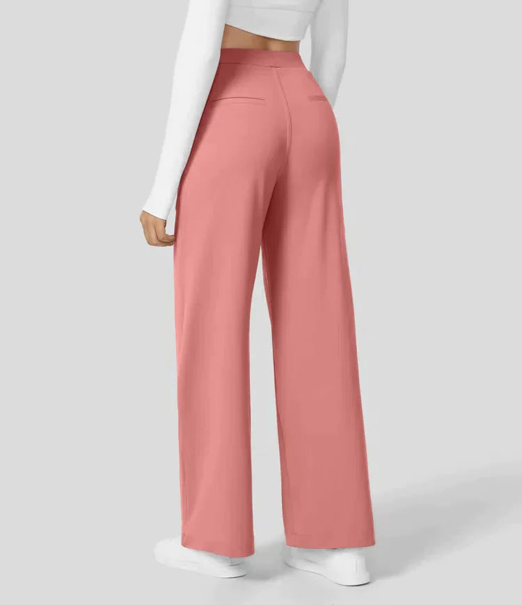Sauzy | Pantaloni stretch a vita alta con gamba dritta