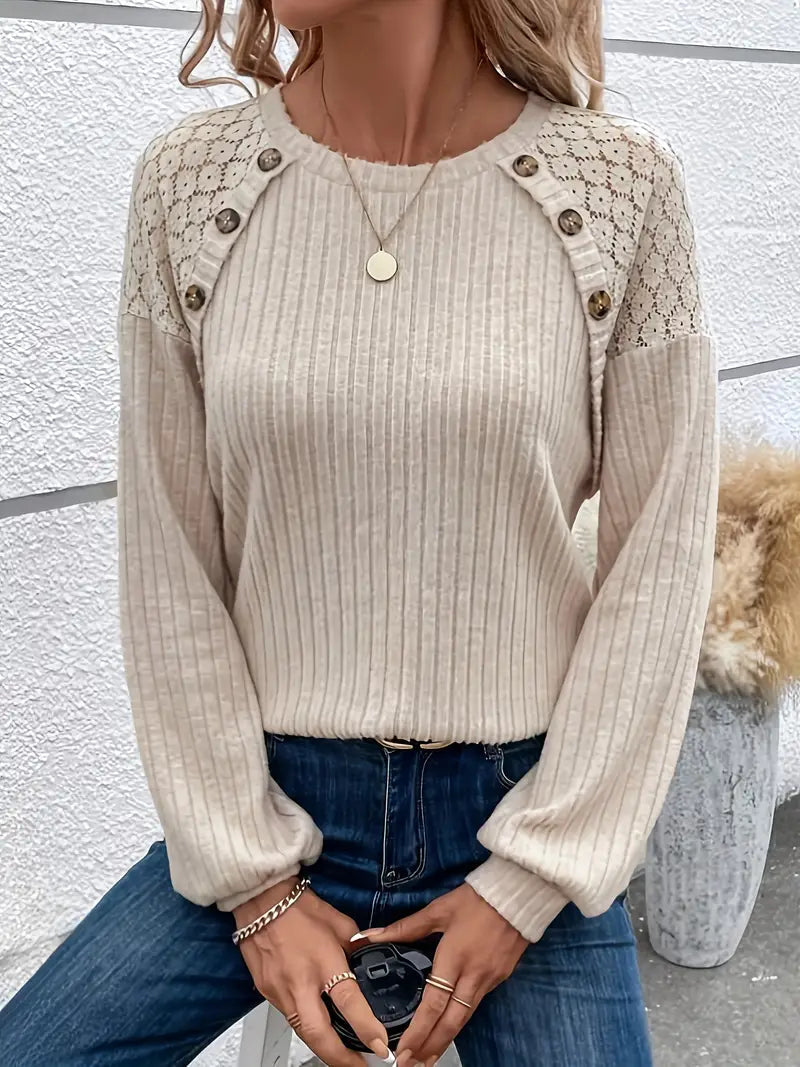 Nicco | Maglione a maniche lunghe con scollo rotondo
