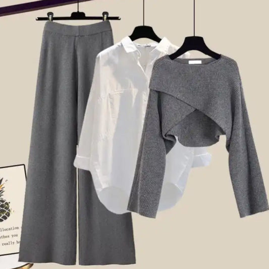 Anglea | Set a maniche lunghe a tre pezzi