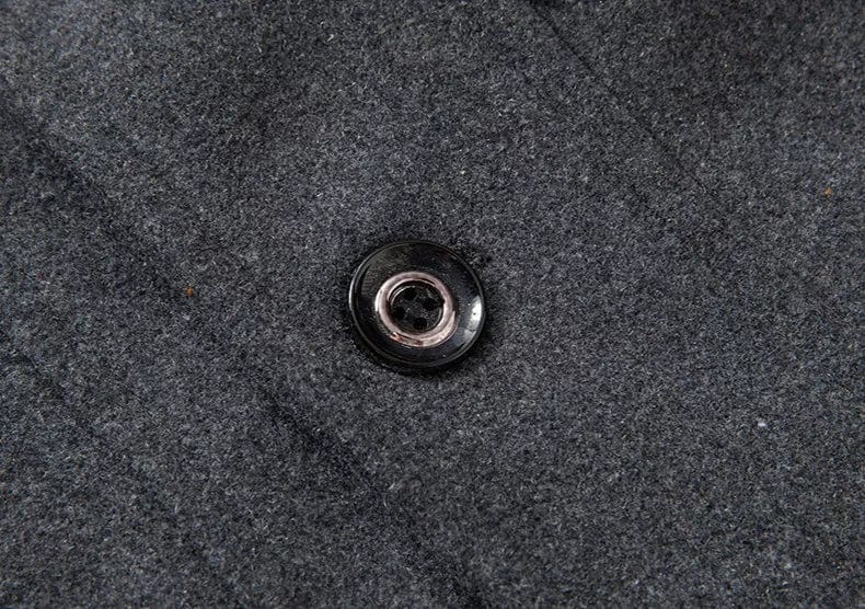Schwar | Cappotto invernale a due pezzi nero da donna