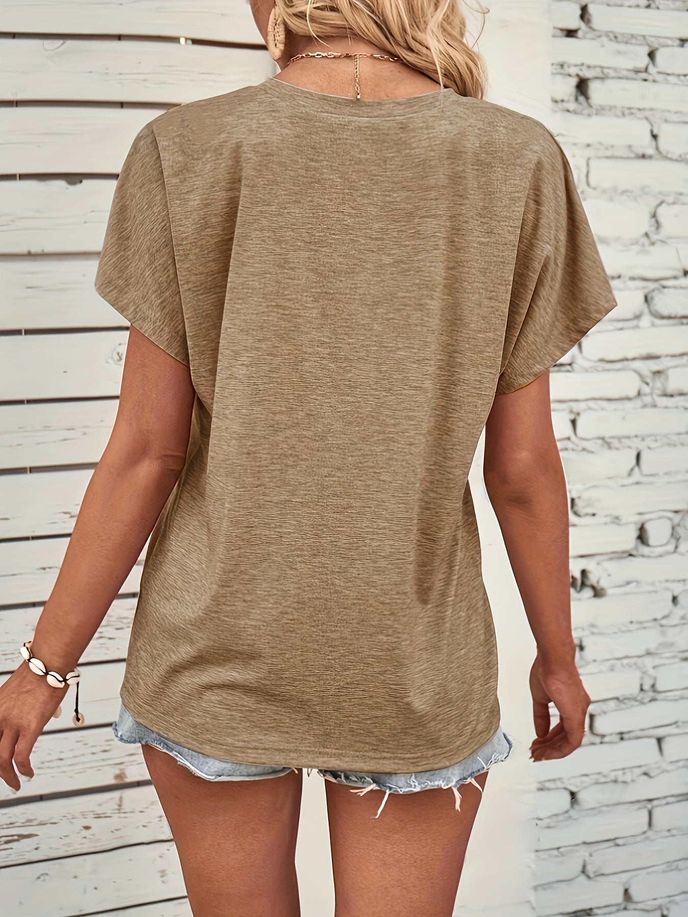 Juul | T-shirt verde oliva