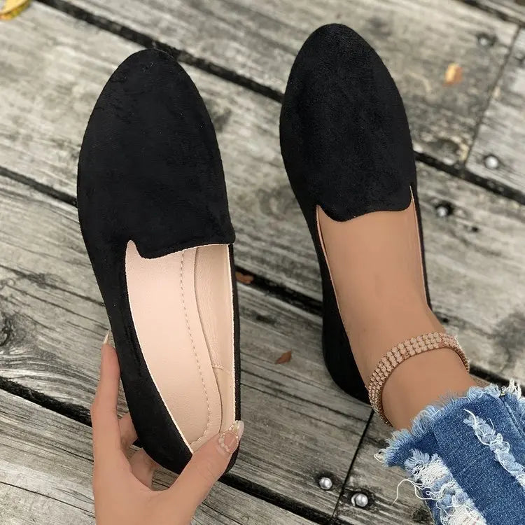 Pax | Scarpe piatte slip-on comode con punta affusolata