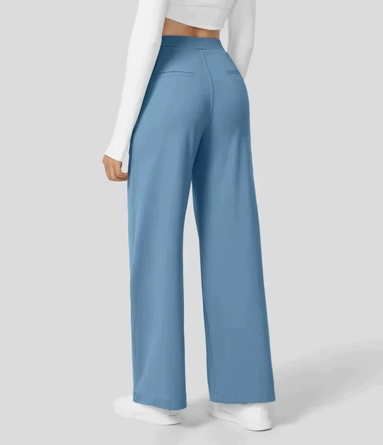 Sauzy | Pantaloni stretch a vita alta con gamba dritta
