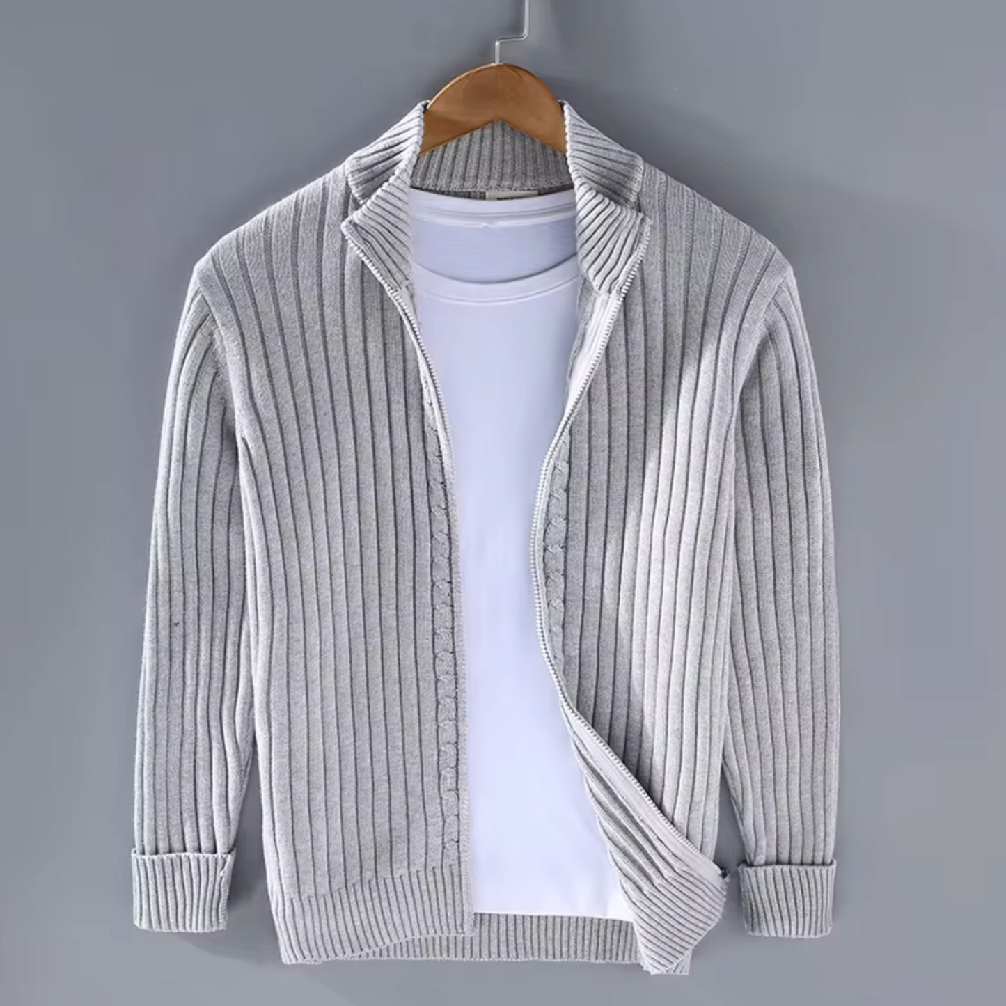 Nikolet | Cardigan KnitZauber con zip