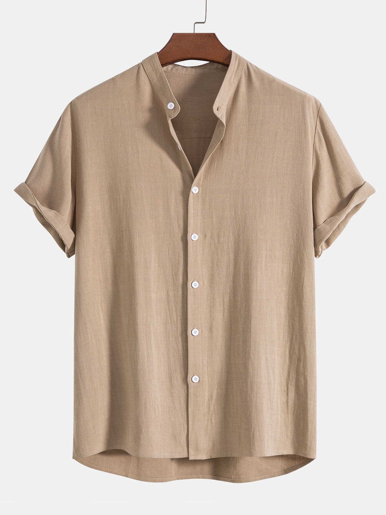 Enrico | Elegante completo in lino con camicia e pantaloni
