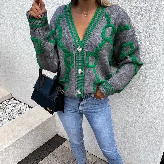 Haven - Comoda giacca a maglia