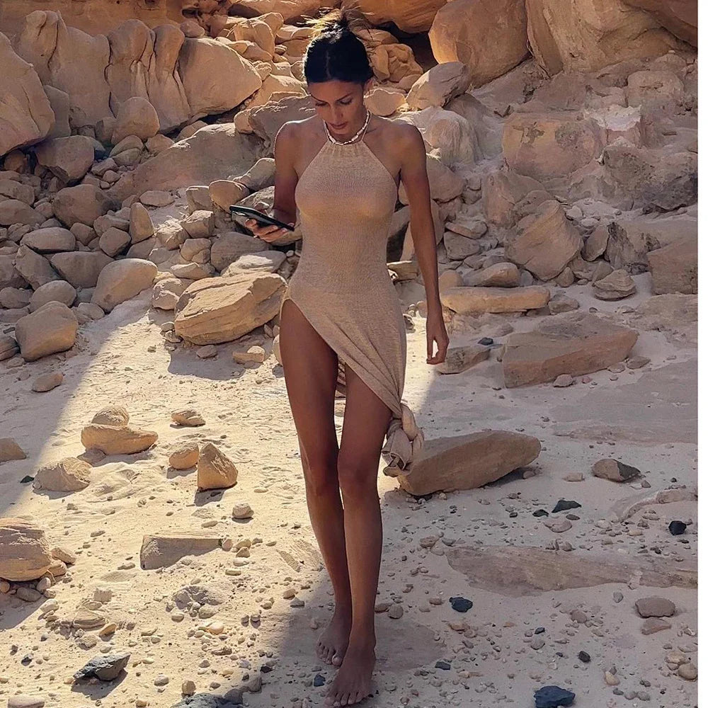Eleri | VESTITO DA SPIAGGIA A MAGLIA
