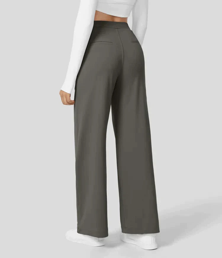 Sauzy | Pantaloni stretch a vita alta con gamba dritta