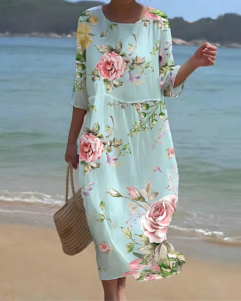 Winslow | Elegante vestito floreale per donne