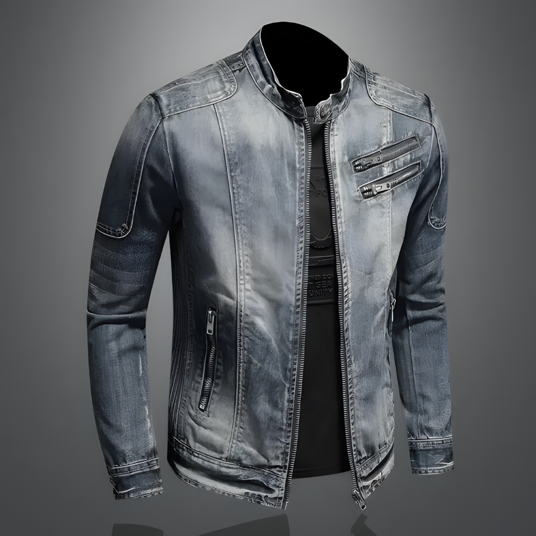 Nile | Giacca in denim retro per uomini