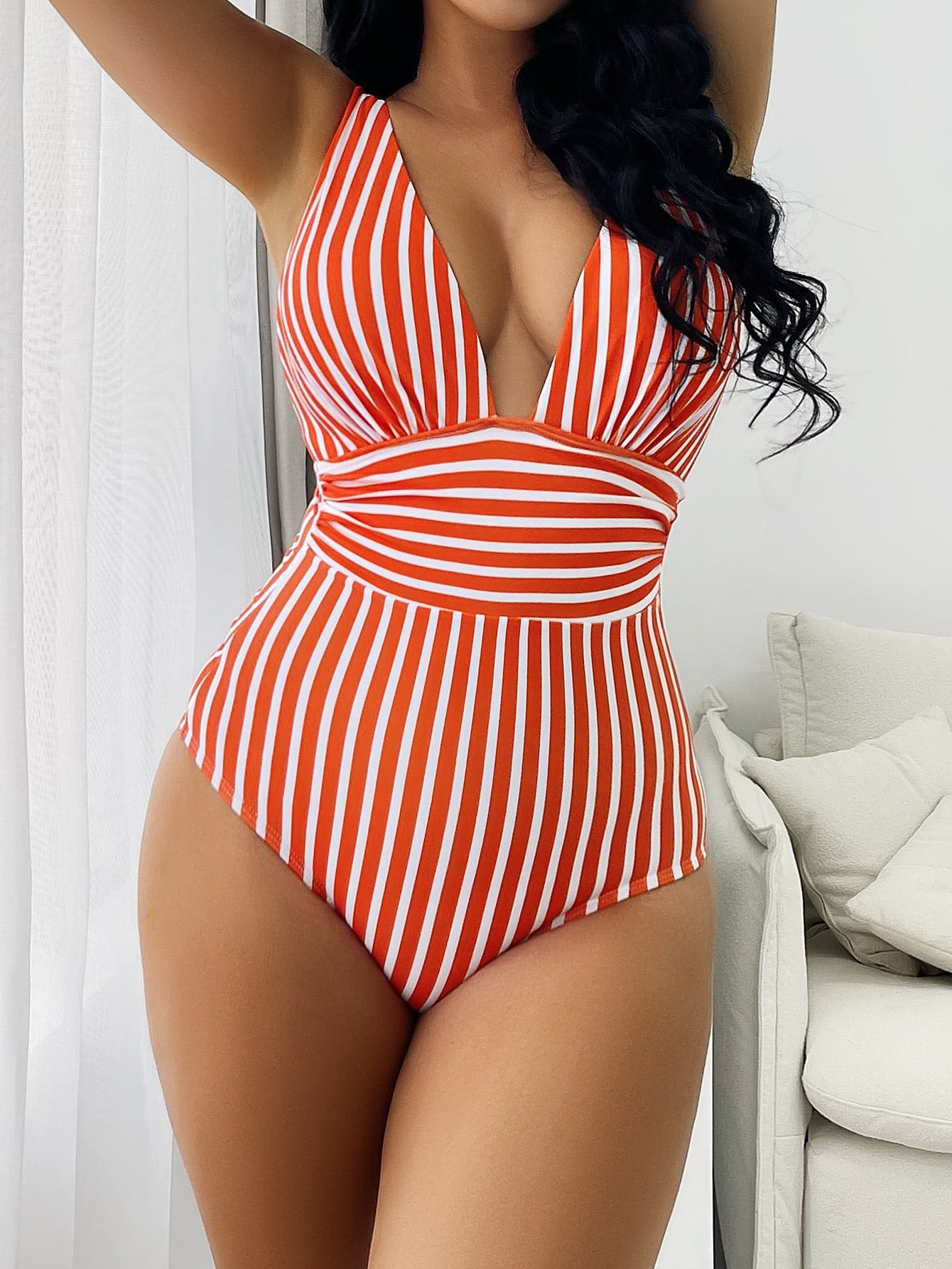 Wavey - Costume da bagno a righe
