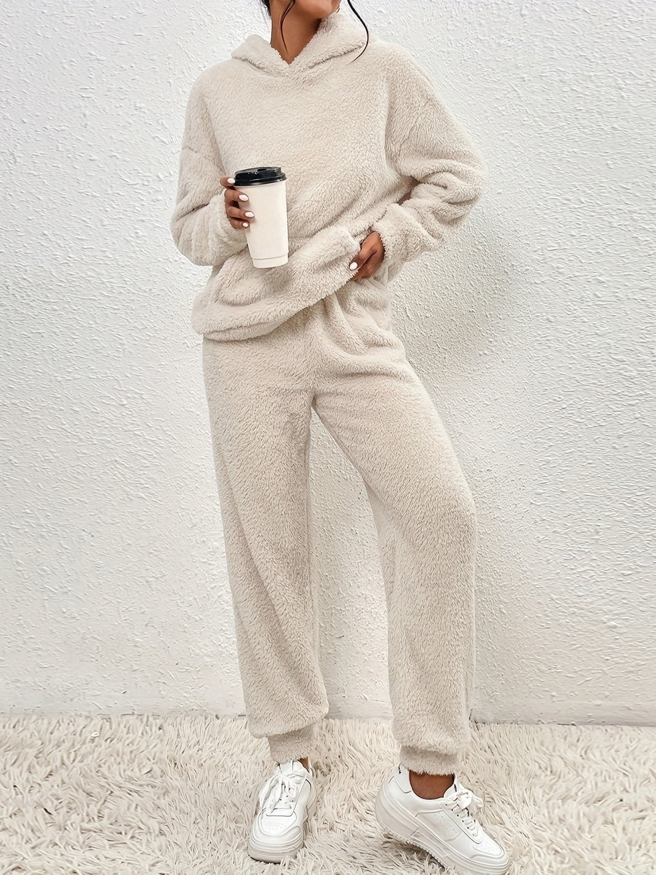 Yvarra | Set lounge in pile teddy elegante