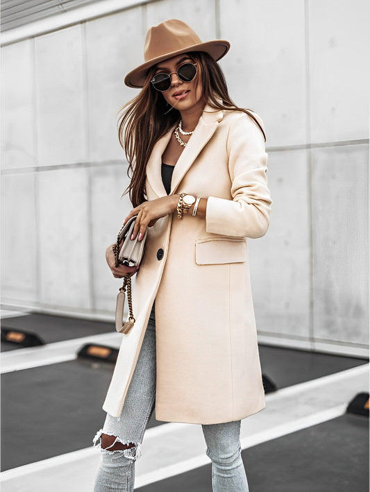 Mauren | Cappotto a maniche lunghe con 2 bottoni