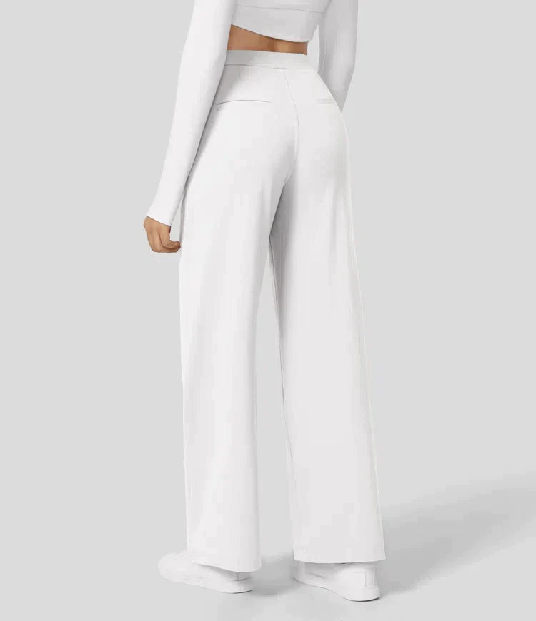 Sauzy | Pantaloni stretch a vita alta con gamba dritta