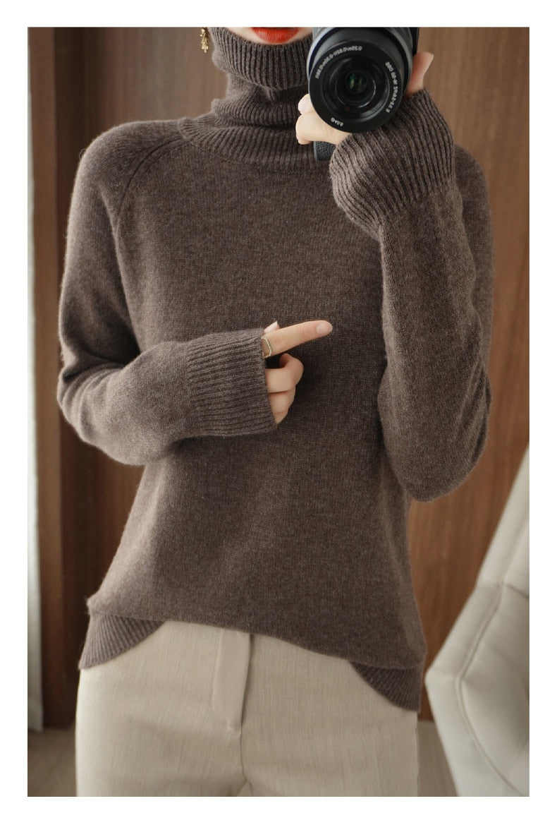 Maglione da donna | Taglio classico | Qualità in fine maglia ultraleggera