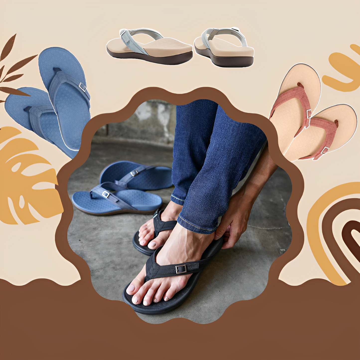 Elysian | Sandali estivi ortopedici