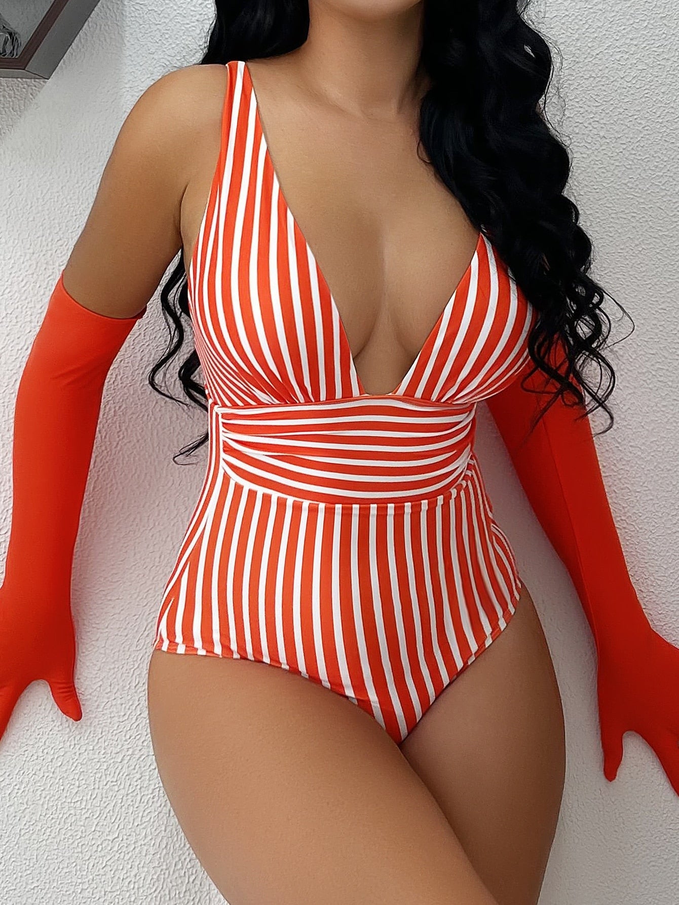 Wavey - Costume da bagno a righe