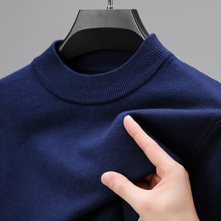 Sian | Maglione in cashmere con orlo a coste