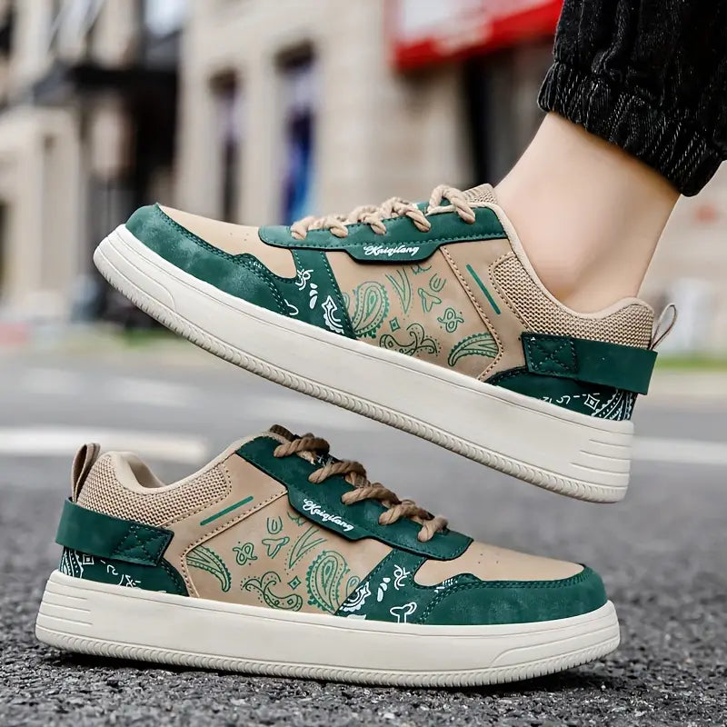 Weber - Sneakers con lacci stampati