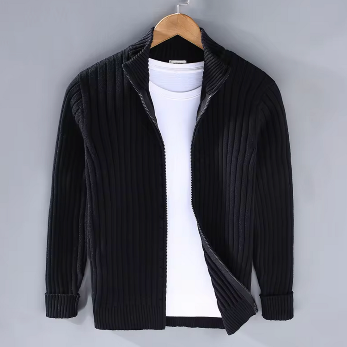 Nikolet | Cardigan KnitZauber con zip