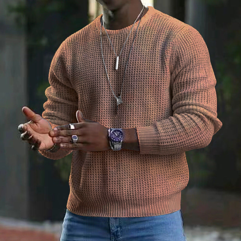 Liana | Pullover da uomo a maniche lunghe con scollo rotondo