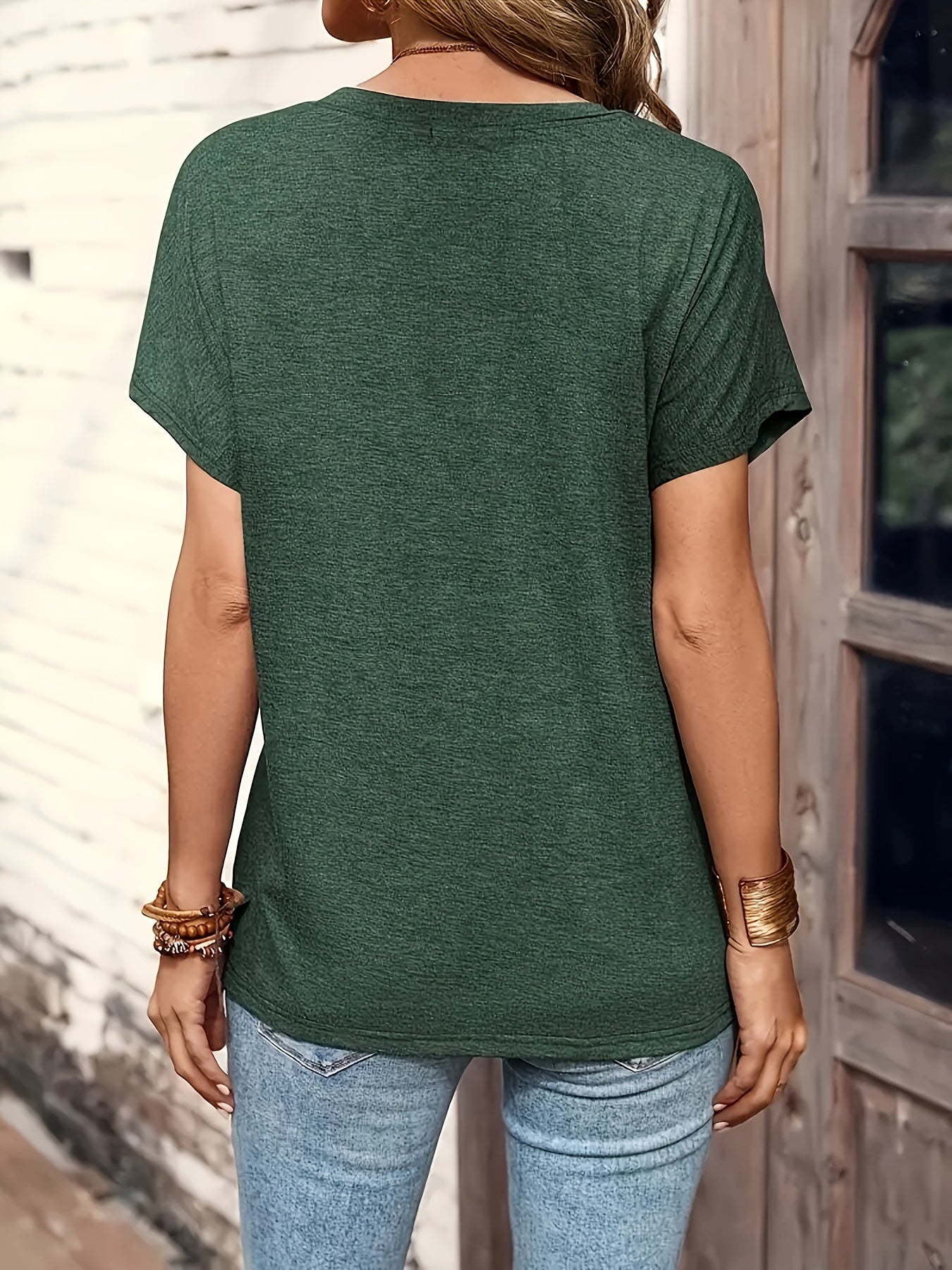 Juul | T-shirt verde oliva