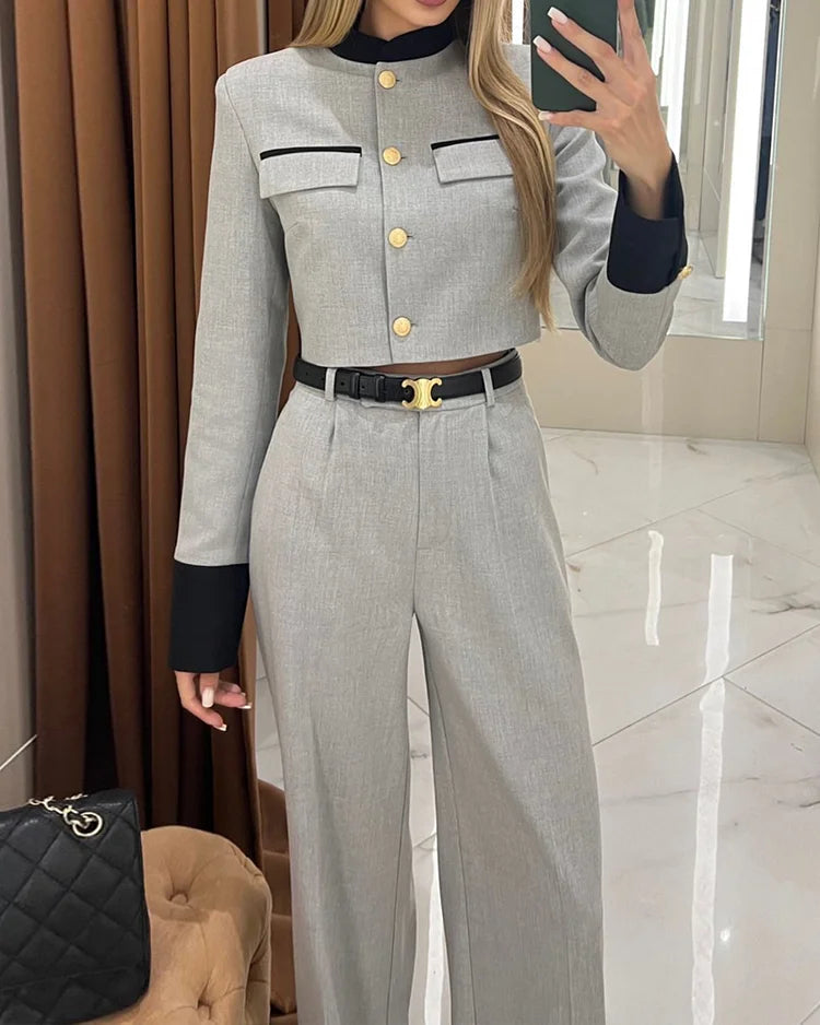 Leonie | Elegante top casual e pantaloni