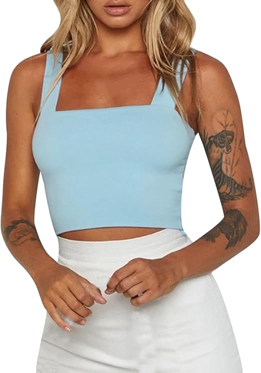 Emma - Crop top glamour con rouches glitterate