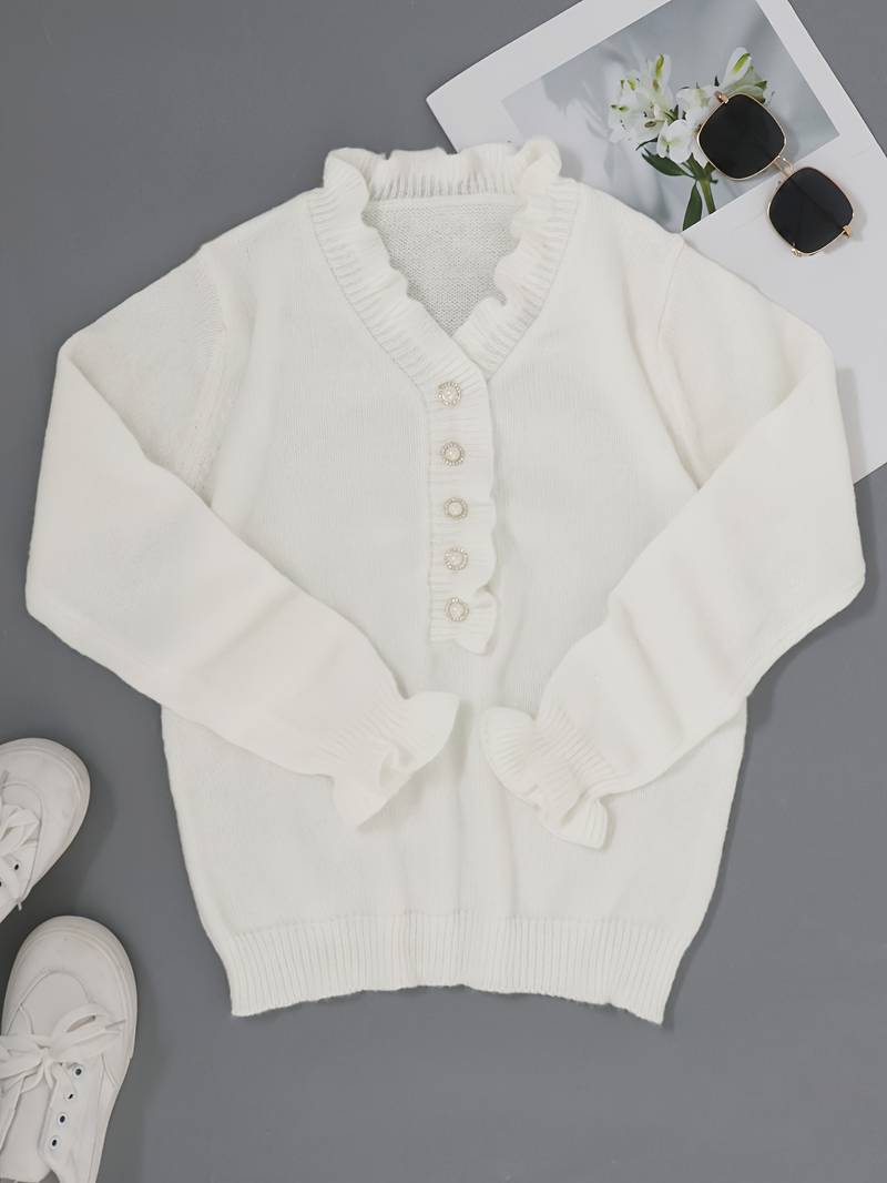 Maresla | Maglione con scollo a V