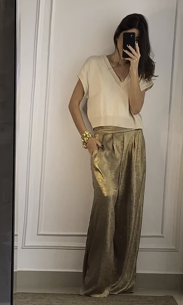 Zuleika | Set elegante di top e pantaloni