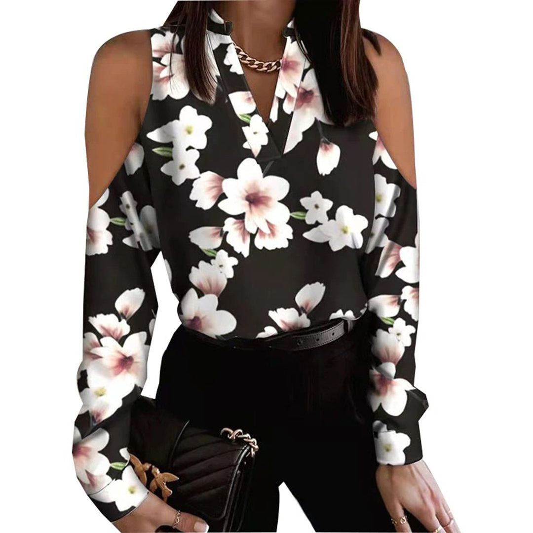 CASSIDY | Elegante blusa con scollatura a V