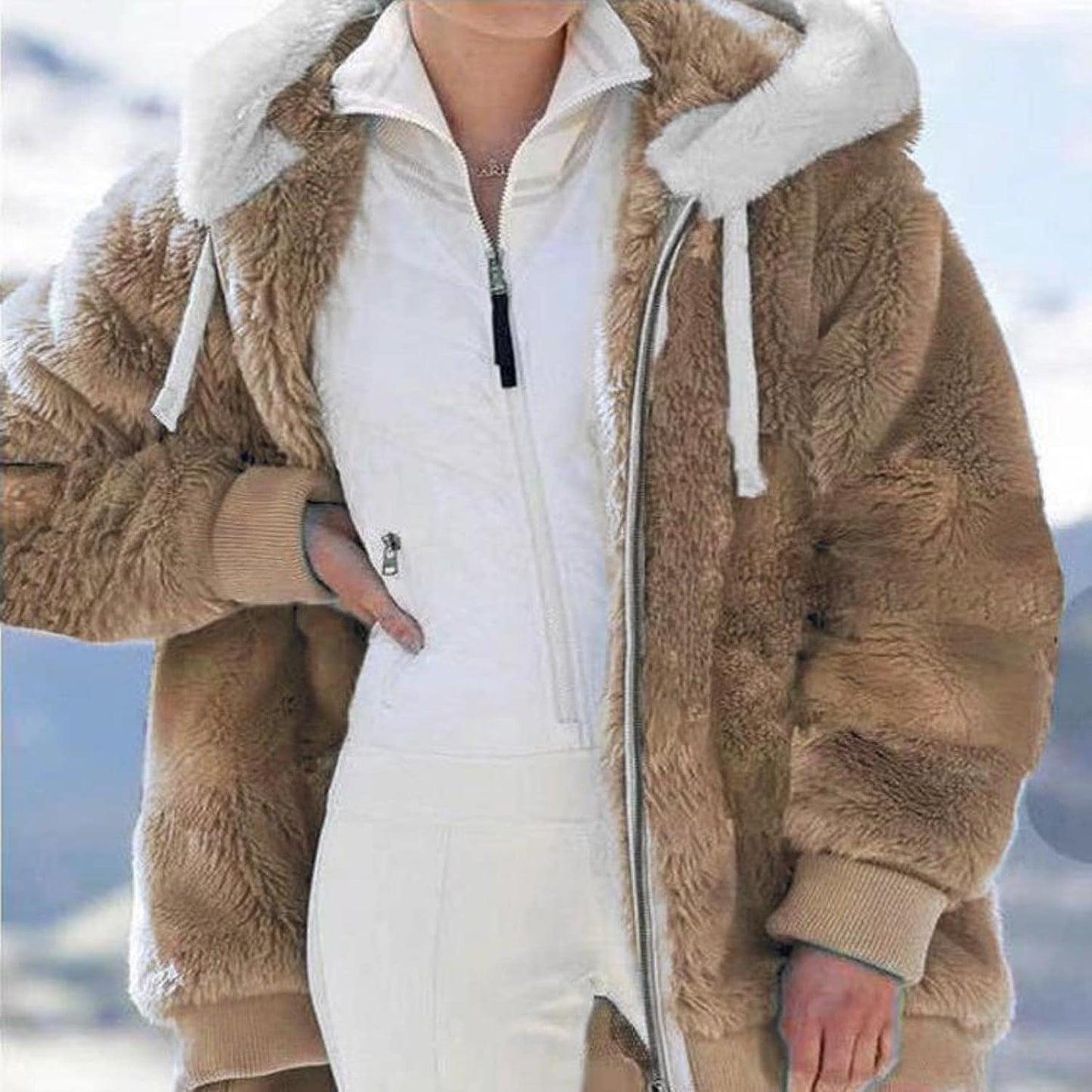 Clayton | La giacca in pile con cappuccio più comoda per l'inverno