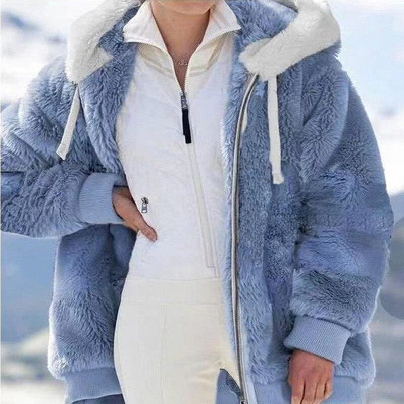 Clayton | La giacca in pile con cappuccio più comoda per l'inverno