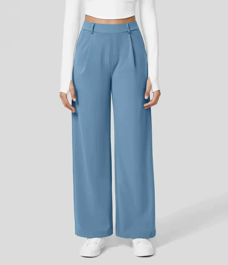 Sauzy | Pantaloni stretch a vita alta con gamba dritta