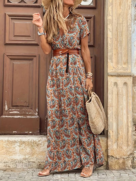Sadera  | Abito maxi floreale per donne