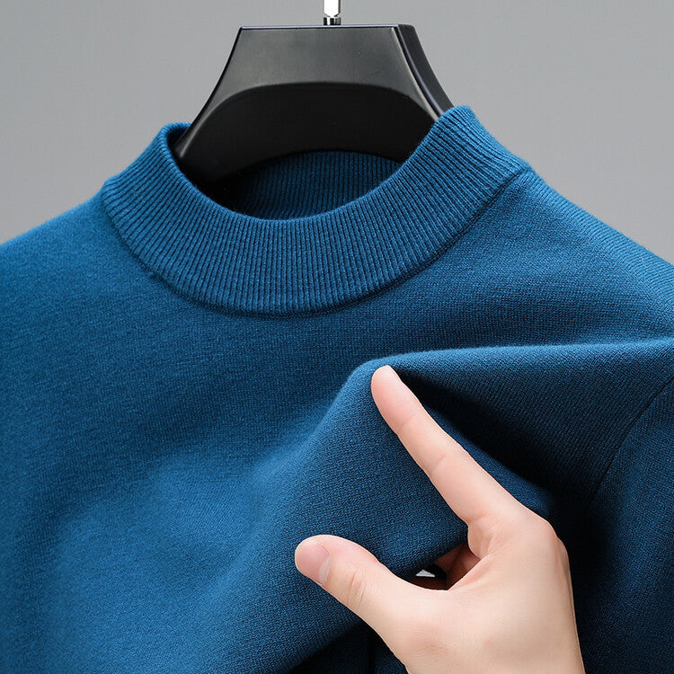 Sian | Maglione in cashmere con orlo a coste