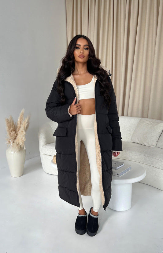 Kirk | Cappotto lungo con cappuccio