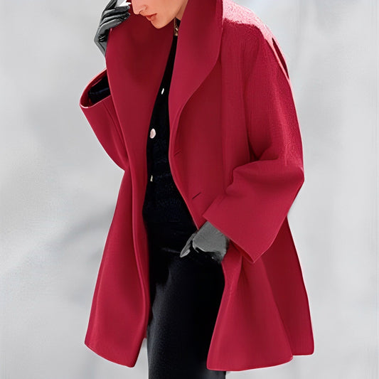 Giacca invernale da donna | Design elegante | Morbida texture in lana lavorata a maglia