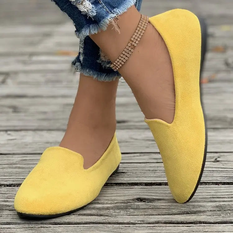 Pax | Scarpe piatte slip-on comode con punta affusolata